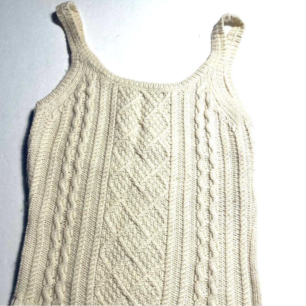 Express wool sweater tank top, ribbed pattern. Size small - Picture 7 of 11